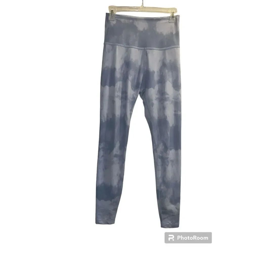 ✨Beyond Yoga Olympus High Waisted Midi Tie Dye Blue Sz M Leggings✨